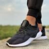 Branded Alpha Bounce Black white