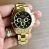 ROLEX DAYTONA AAA FULL GOLD BLACK DIAL PREMIUM QUALITY WATCH