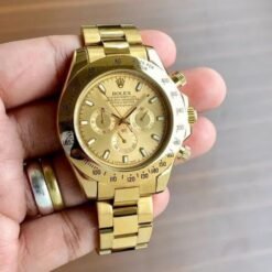ROLEX DAYTONA  AAA FULL GOLD PREMIUM QUALITY WATCH