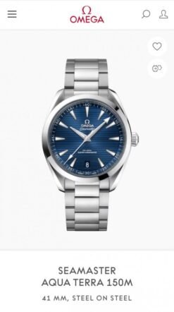 Omega Seamaster Aqua Terra 150M with ( OG KIT )