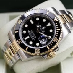 ROLEX SUBMERINE  AAA DUALTONE BLACK DIAL PREMIUM QUALITY WATCH