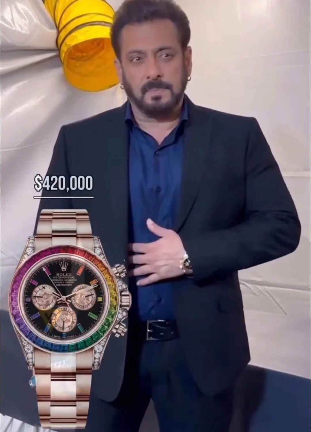 ROLEX RAINBOW ROSEGOLD NEW PRIMIUM EDITION (WITH NORMAL BOX)