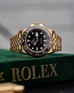 ROLEX AAA GMT MASTER 2 FULL GOLD TOP PRIMIUM QUILTY WATCH